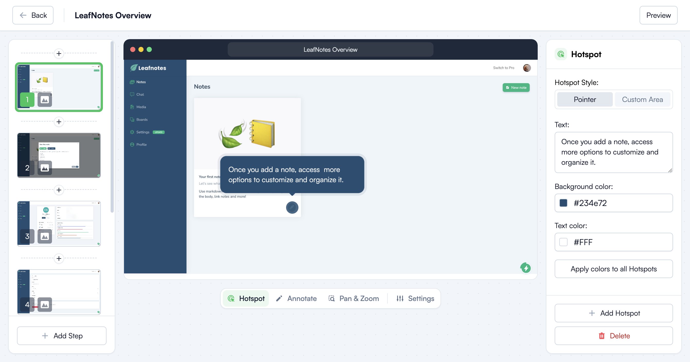 Chameleon Interactive Demos