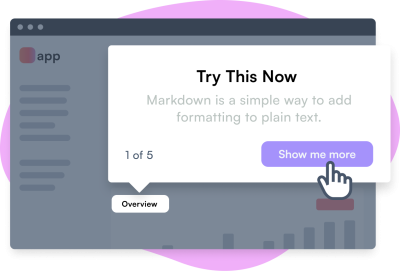 User Onboarding | Product Tours, Walkthroughs, and In-Product Guidance