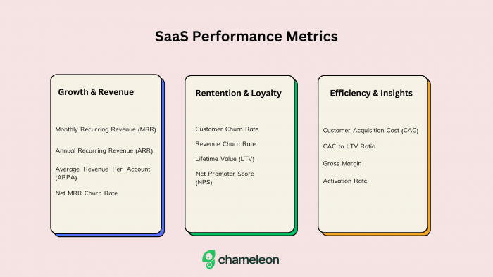 A consolidated image of all SaaS performance metrics